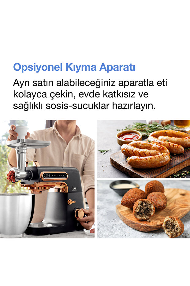 Chef Pastro Mutfak Şefi Antrasit - 7