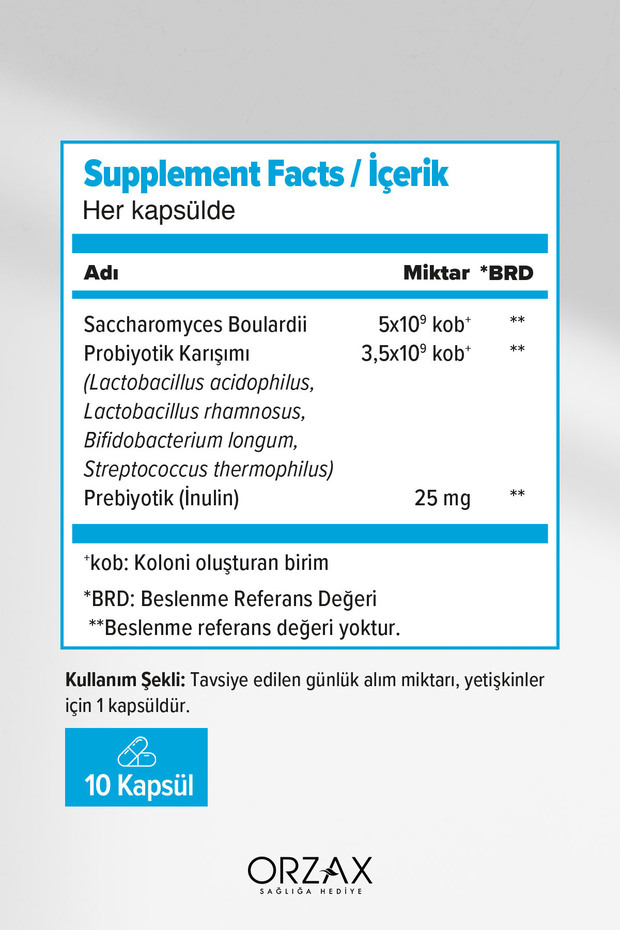 Bigflor Probiyotik 10 Kapsül - 2