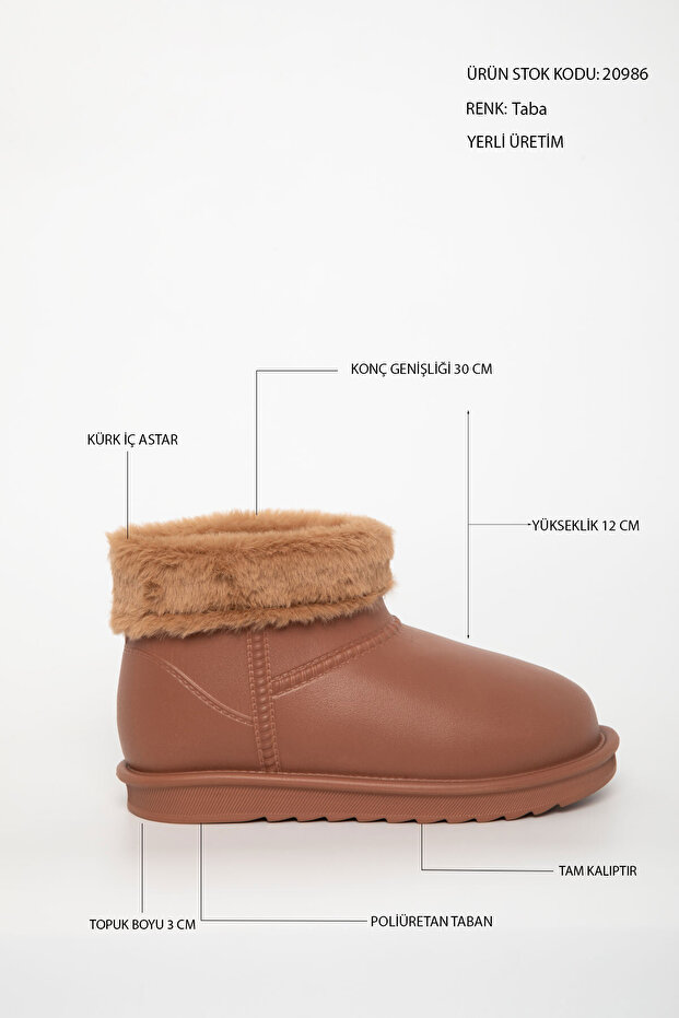 Taba Kadın Bot & Bootie 20986 - 2
