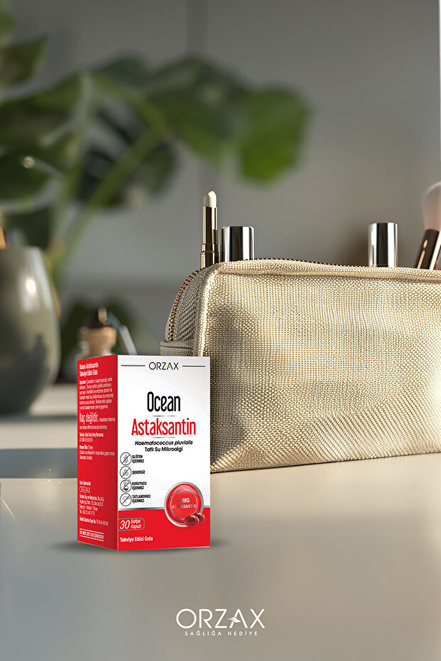 Orzax Astaksantin Doğal Antioksidan 30 Kapsül - 5