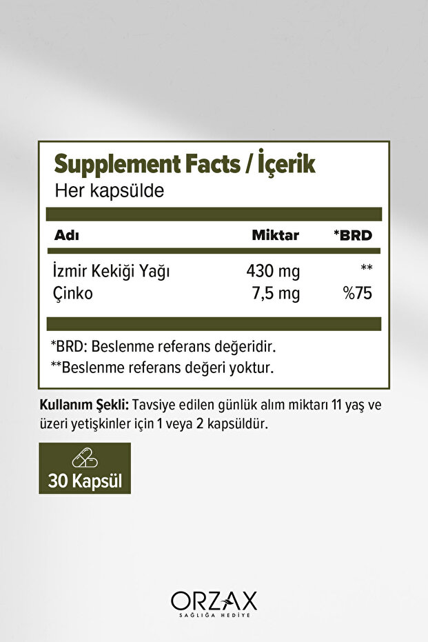 Oregano Oil 30 Kapsül - 2