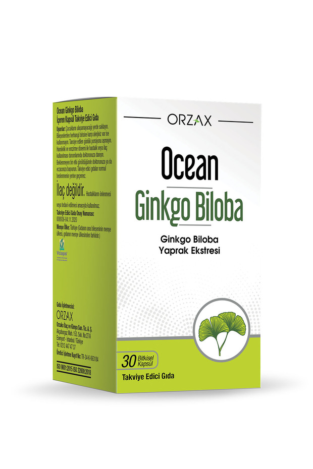 Ginkgo Biloba 30 Kapsül - 1
