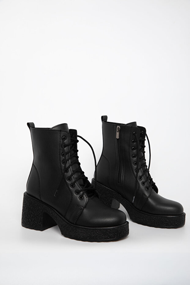 Siyah Kadın Bot & Bootie 20974 - 1