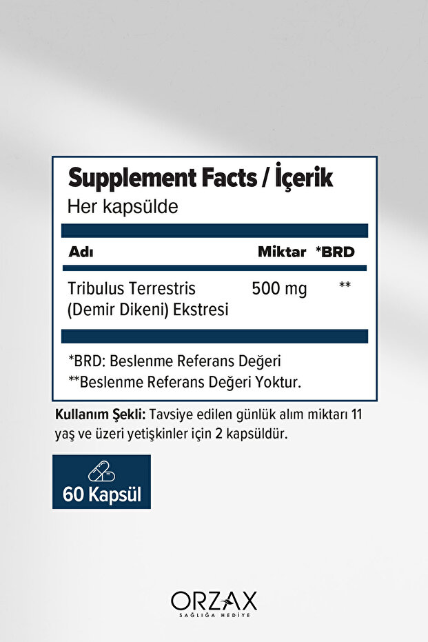 Tribulus Terrestris 60 Kapsül - 2