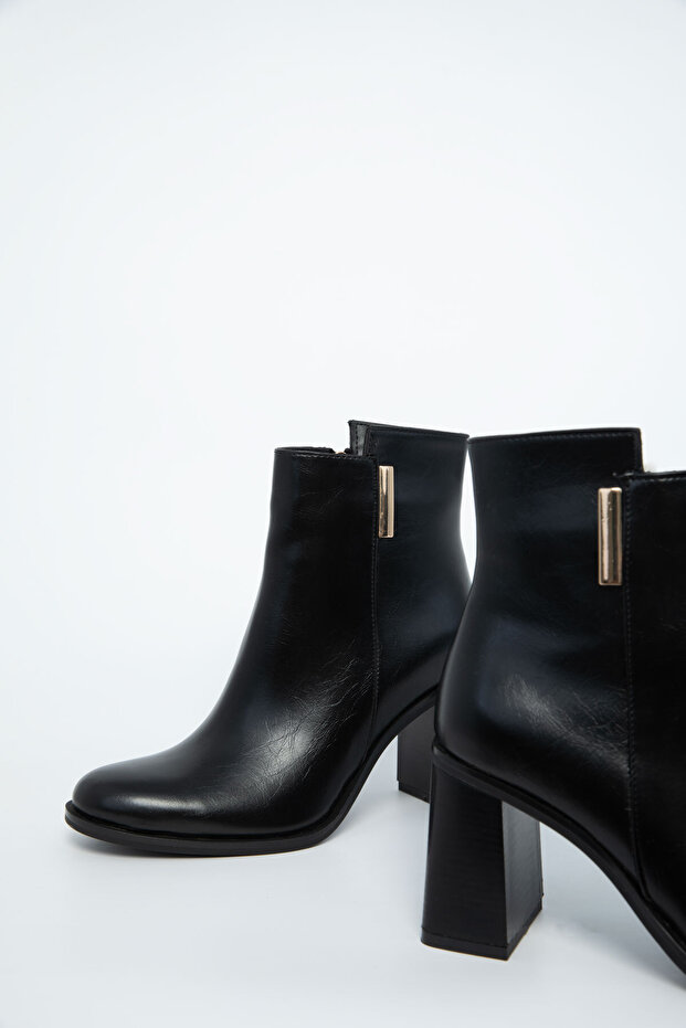 Siyah Kadın Bot & Bootie 21005 - 5