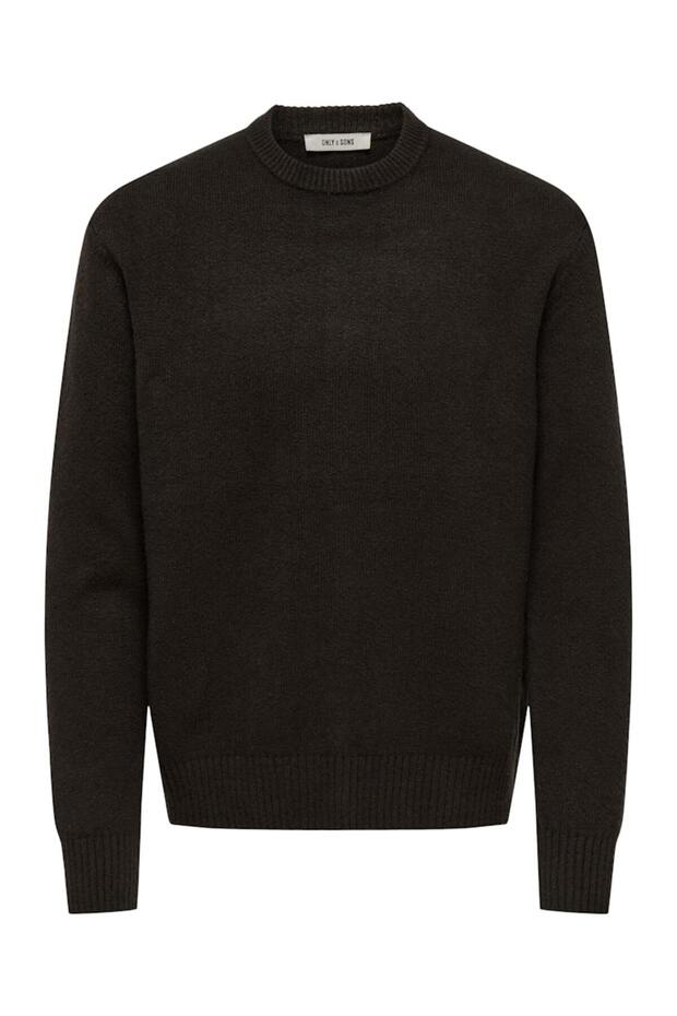 بلوفر رجالي محبوك مسطح - 1