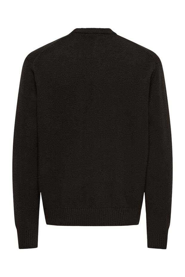 بلوفر رجالي محبوك مسطح - 2