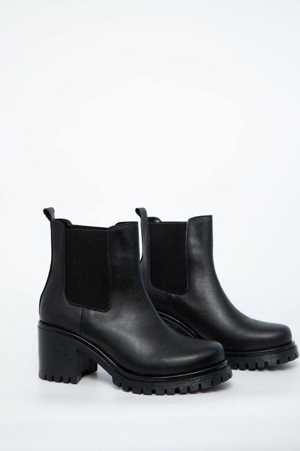 Siyah Kadın Bot & Bootie 19677 - 4