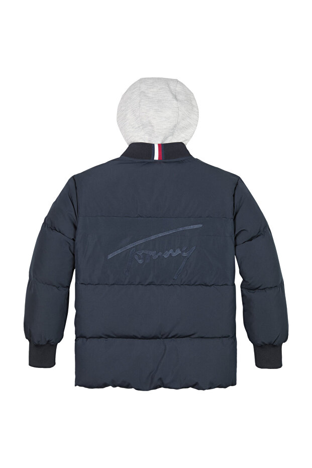 TOMMY FLAG EMB DOWN JACKET - 2