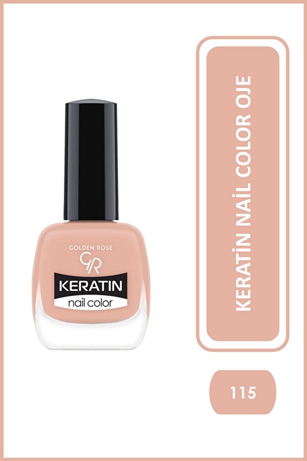 KERATIN NAIL COLOR NO:47 REDISH BROWN
