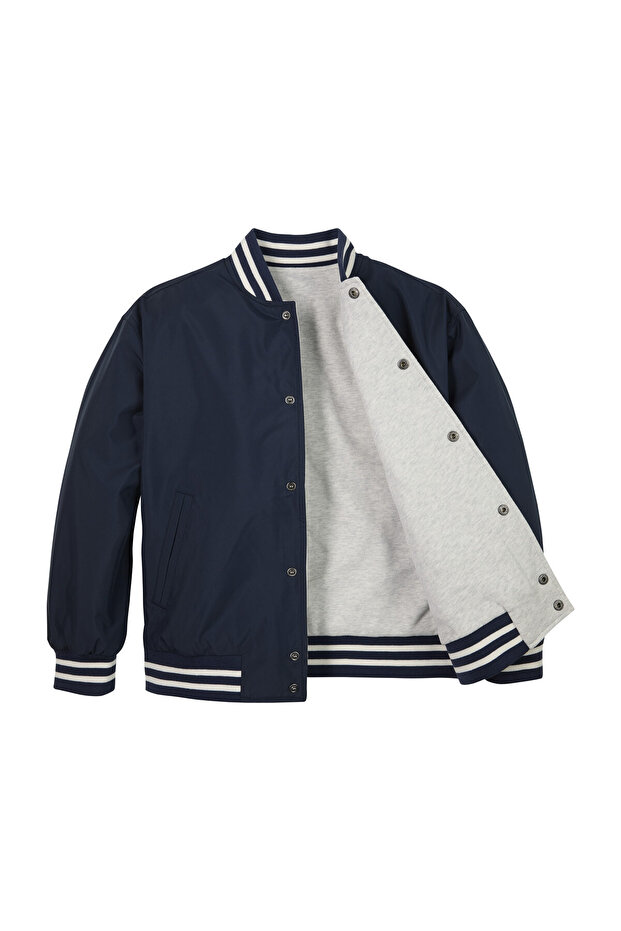 REVERSIBLE BOMBER JACKET - 4