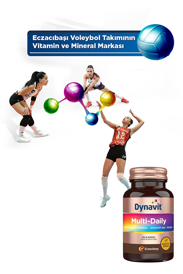 Multidaily 30 Capsules Multivitamin Energy 13 Vitamins, 7 Minerals, Coenzyme Q10, Rhodiola, Multi Daily - 7