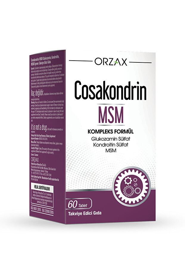 Orzax Msm 60 Tablet - 1