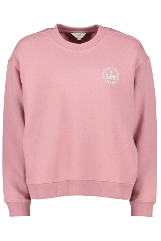 CREW-PULLOVER PRETTY PLUM - 1