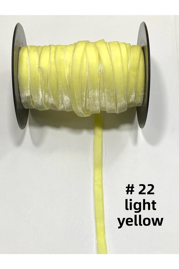 Velvet Ribbon / 1 cm / 5 Meters / K011