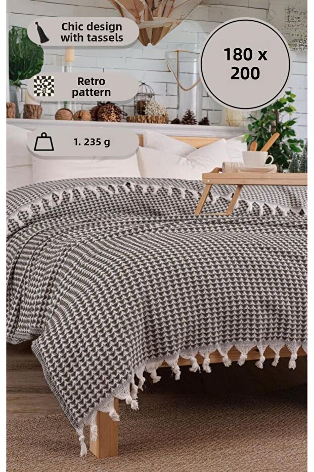 Blanket Cotton Pyramid 180X200 cm