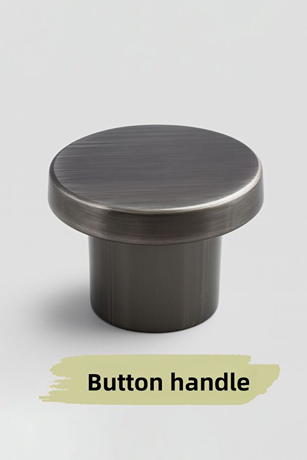 Handle Knob Single Screw Drawer Kitchen Furniture Cabinet Cupboard Handle Knob Metal Handle Antique Nickel