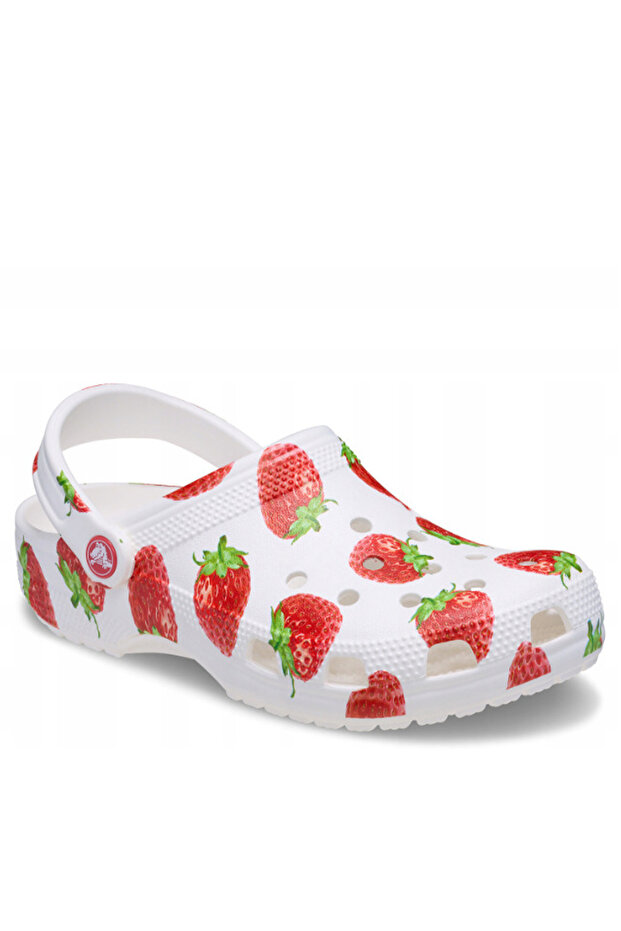 Cherry Patterned Classic Sabo Slippers - 3