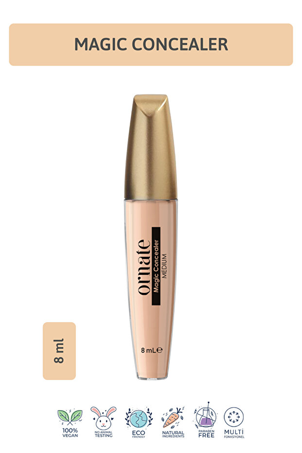 Magic Concealer Kapatıcı Krem (02) Medium - 1