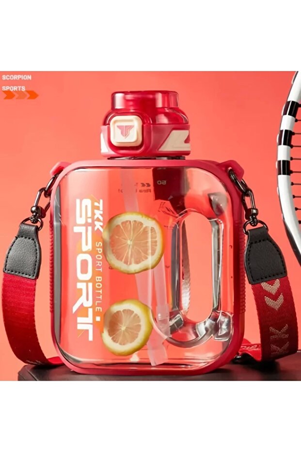 Sports Water Bottle 1000 ml Pink