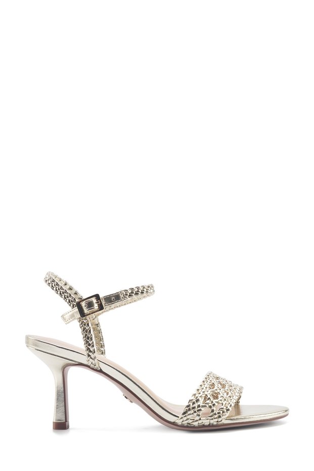Lamarta 5Fx Gold Women's Heeled Sandals