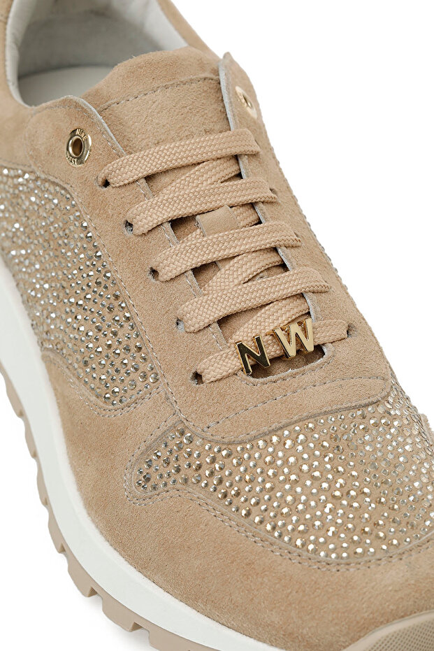 SAINT 5FX Bej Kadın Sneaker - 7