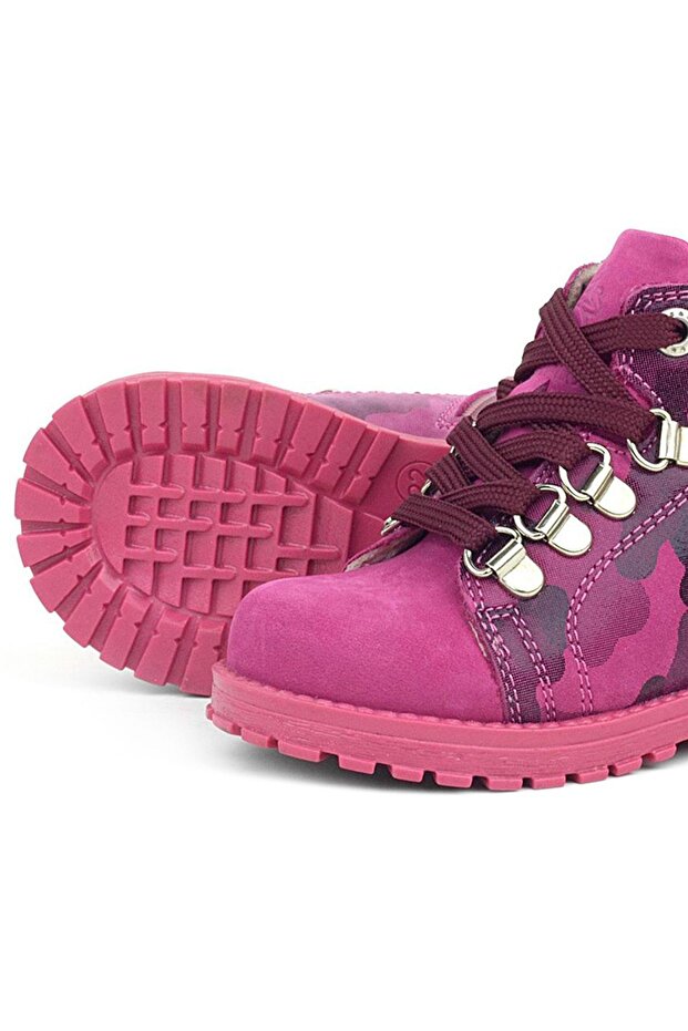 Griffon Hakiki Deri Pembe Kamuflaj Bebek Bot - 7