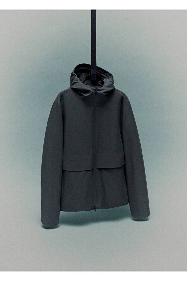 Su itici kapüşonlu ceket - 7
