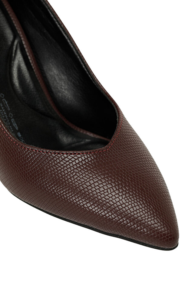 324055.Z 5PR Bordo Kadın Topuklu Ayakkabı - 7