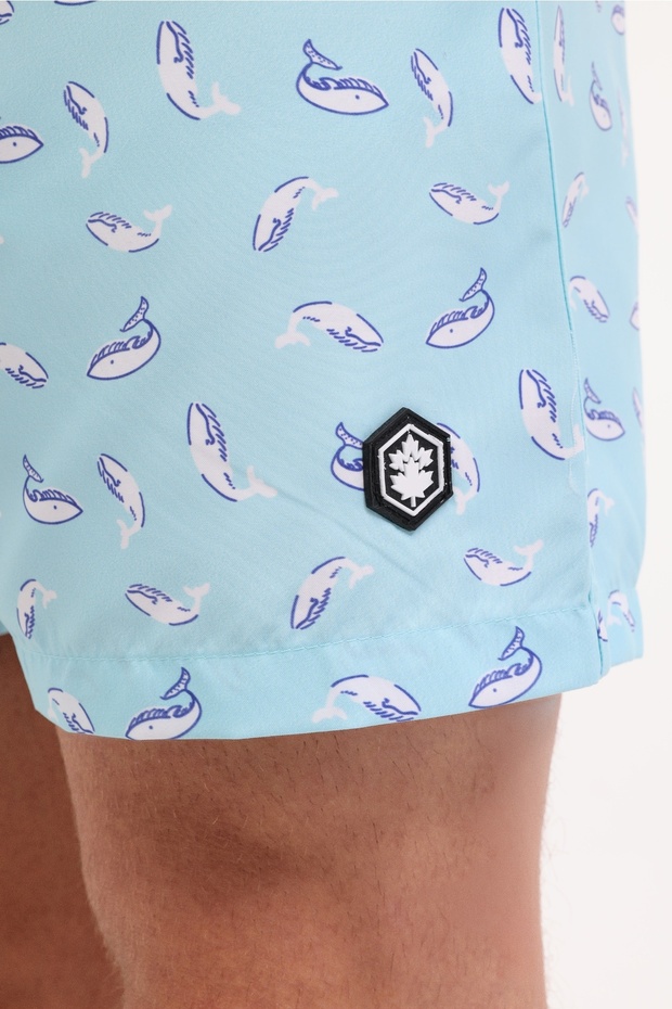 ML BAİT 19HL-23 5FX AQUA Erkek Deniz Şortu - 5