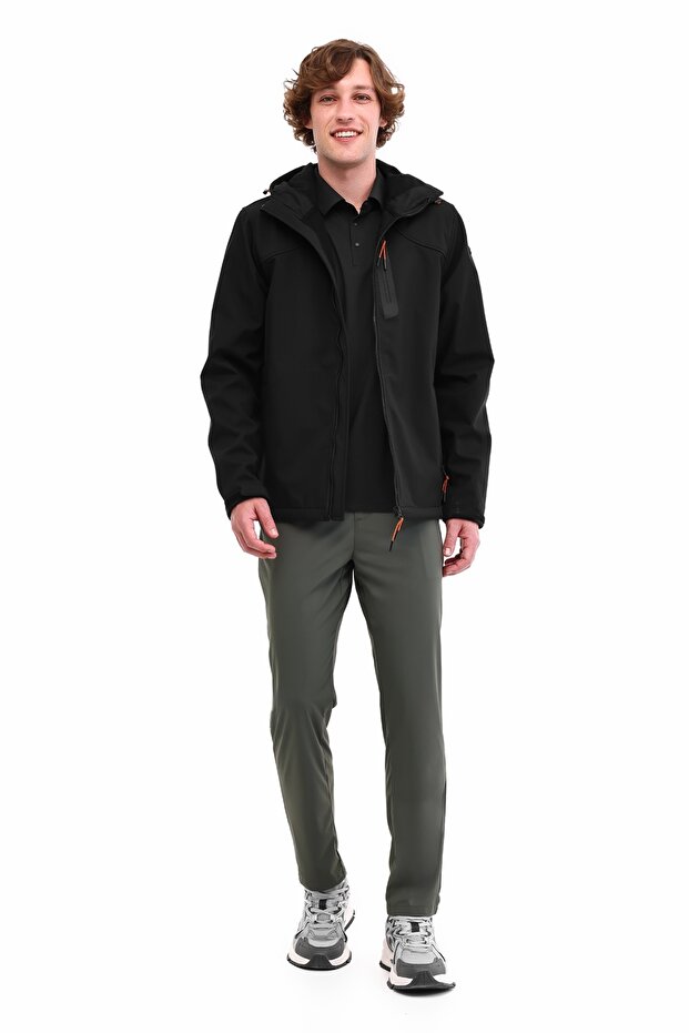 ML NEW TREND 1GT17 5PR Siyah Erkek Softshell - 3