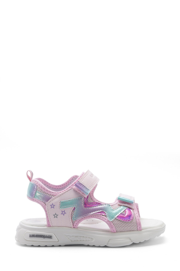 Genpal 5Fx Pink Female Child Sandals
