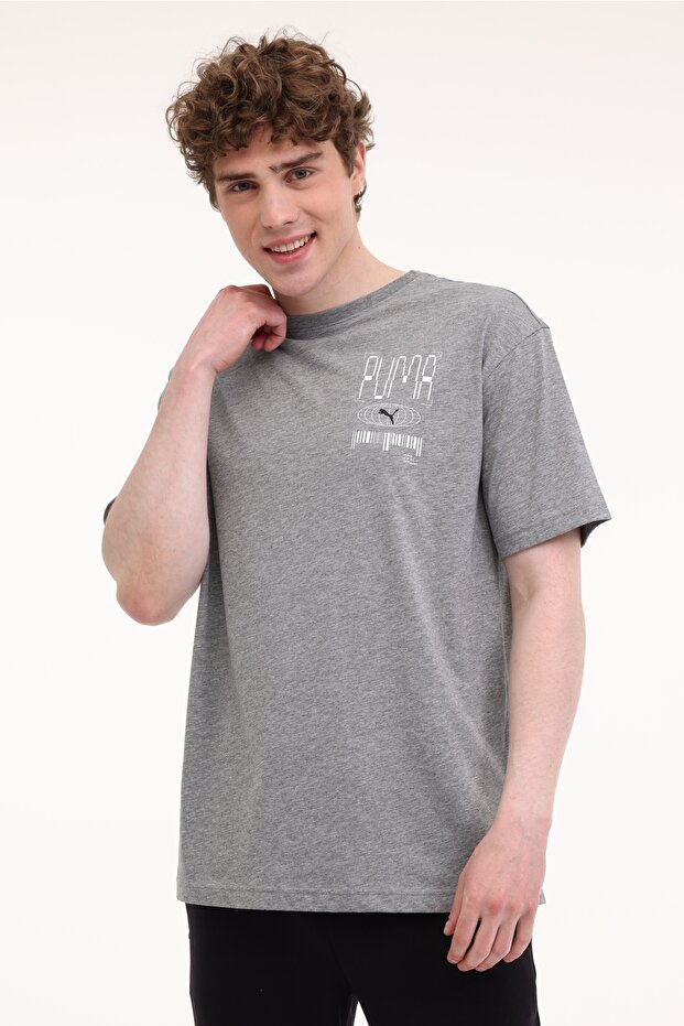 تي شيرت رياضي M GRAPHICS TRAIN RELAXED TEE