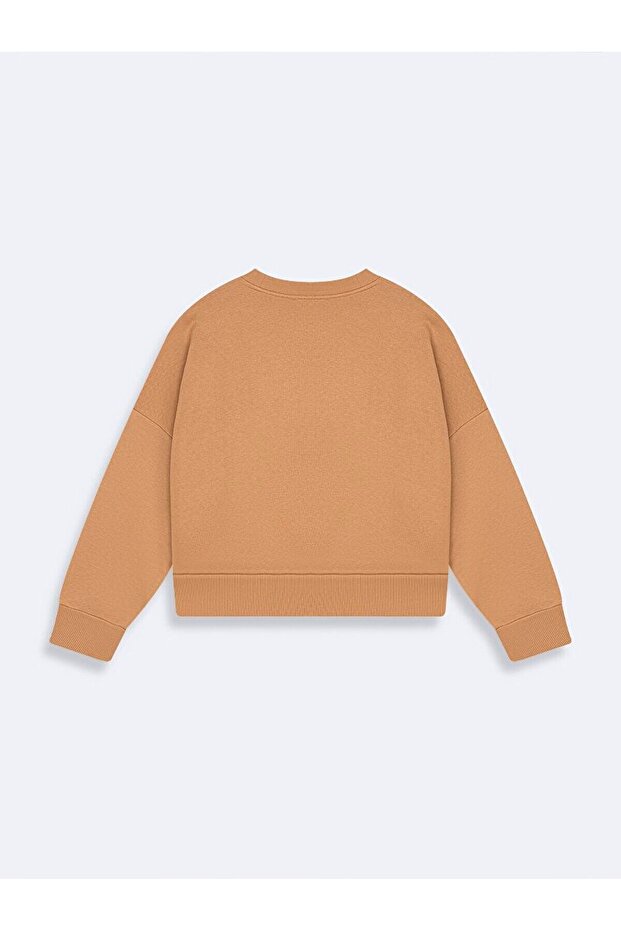 Kahve Rengi Sweatshırt - 3