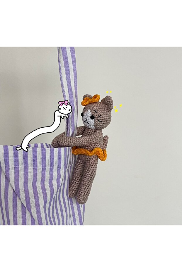 Princess Cat Bag Charm - 2