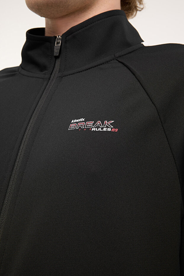 ML NAVY 18ATL100 5FX Siyah Erkek Eşofman Üstü - 4