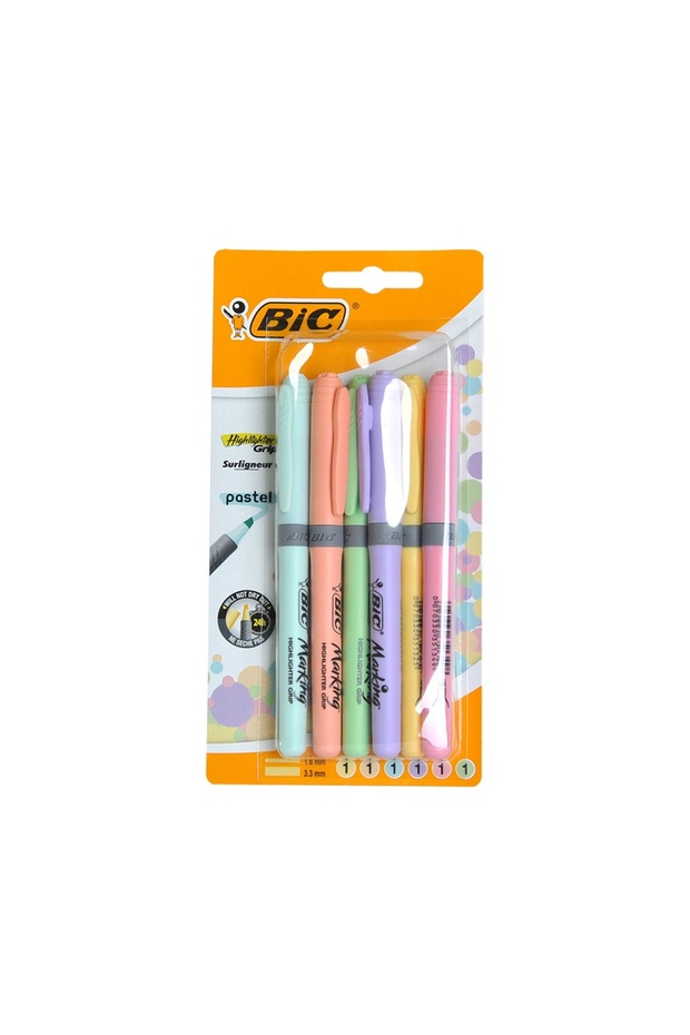 Marking Highlighter Pastel 6 lı - 1