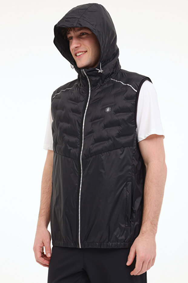 ML JIM 4PRF1-02 5FX Siyah Erkek Yelek - 5