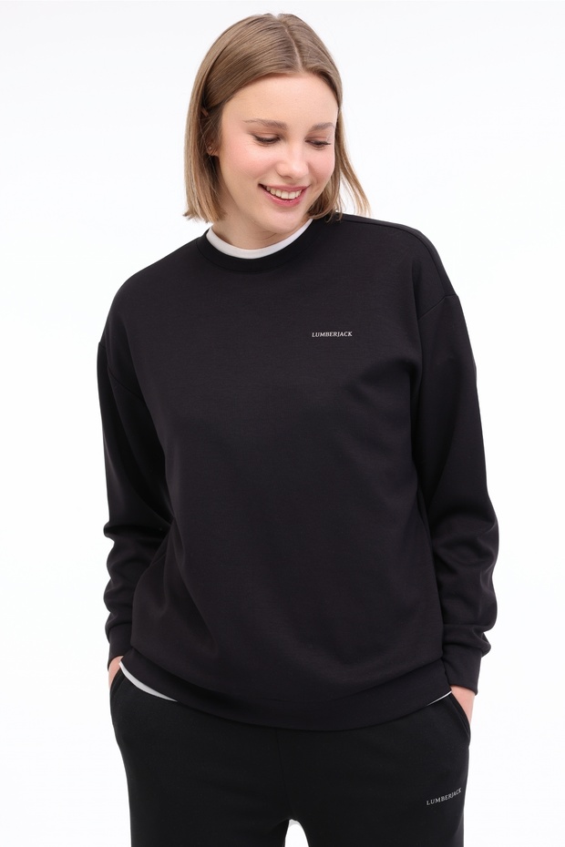 Wl Gail 16Bt230 5Fx Black Women's Sweatshirt