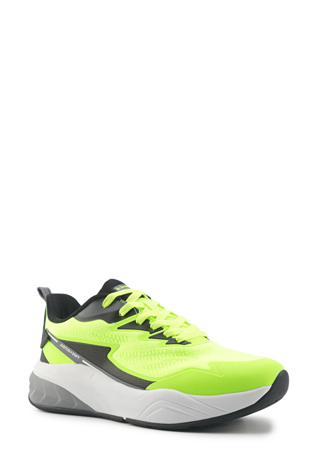 JUSTUS-SOFT TX 5FX Neon Sarı Erkek Sneaker - 2