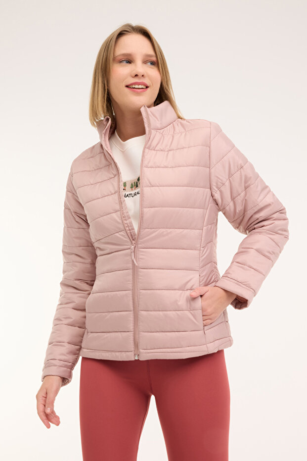 Wb Padded 1Sn659 4Pr Pastel Purple Women's Coat