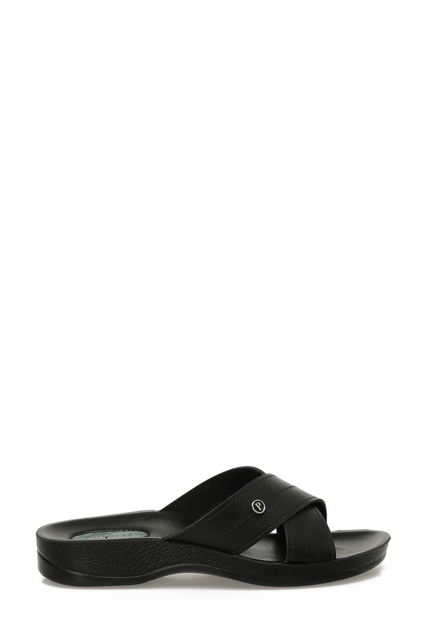 607014.Z5Pr Black Women's Slippers