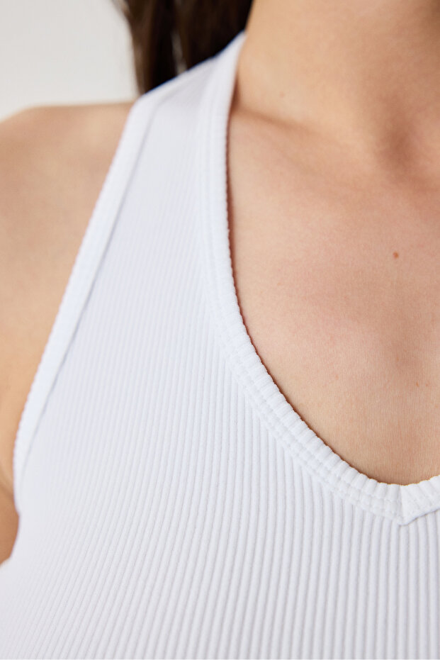 Seamless Optik Beyaz Üst - 4