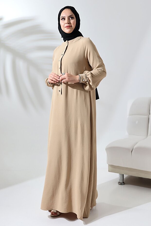 فستان مزين بمشابك - 5