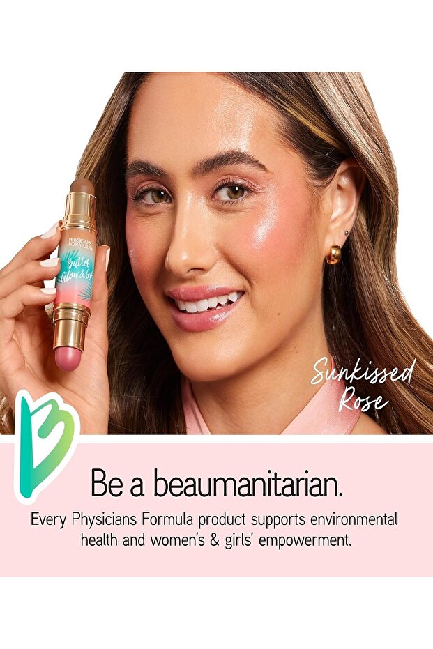 Butter Glow & Go Multiuse Stick-Sunkissed Rose - 6