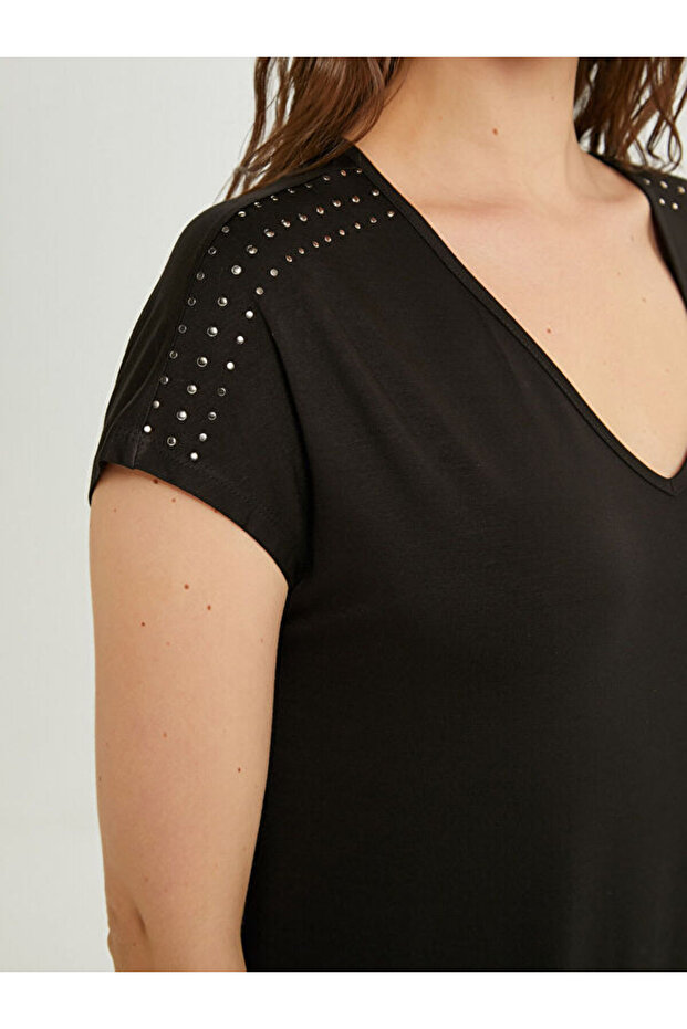 Troklu Örme Elbise B00071-2 - 5