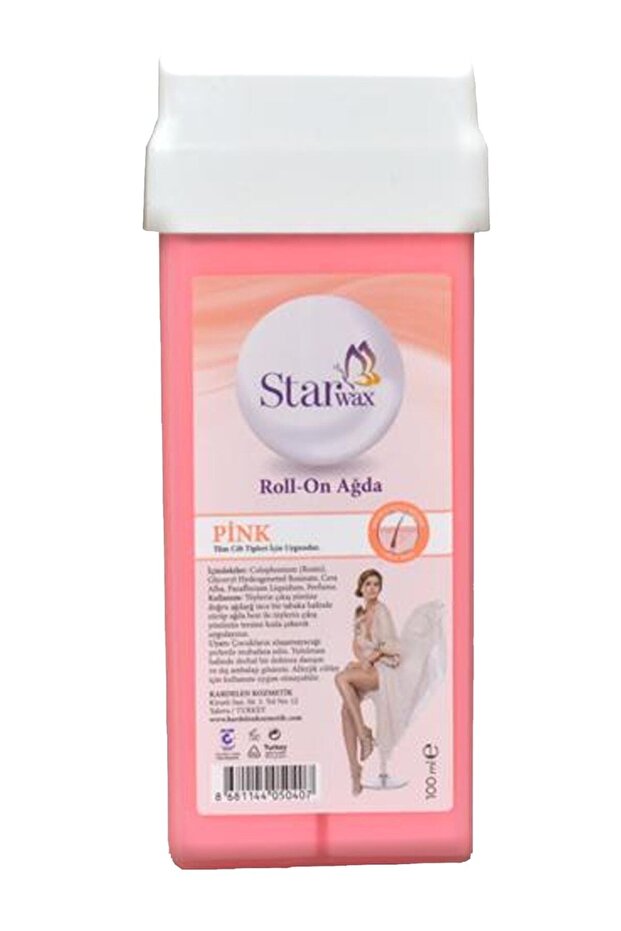 Roll On Kartuş Sir Ağda Pink - Hassas Ciltler İçin 100 ml - 2