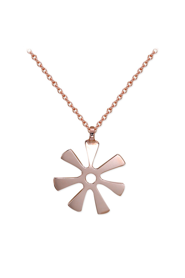 Bilge Sembolü Altın Kolye - 2