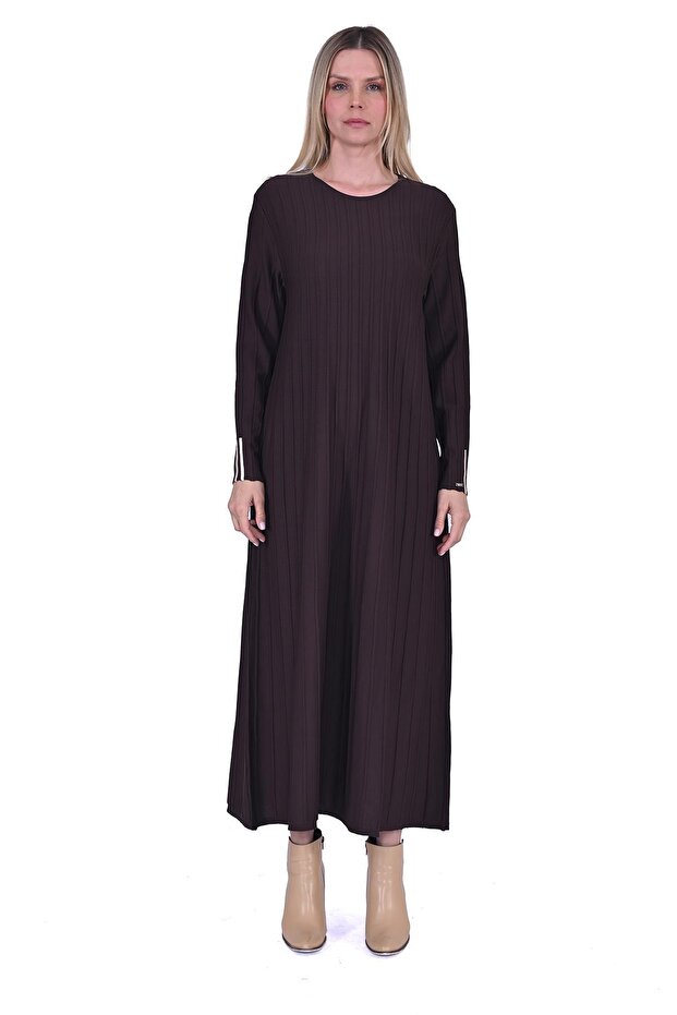 Cubuk Triko Tunik KAHVE - 2