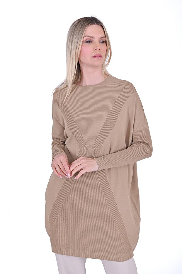 Kum Saati Triko Tunik CAMEL - 1